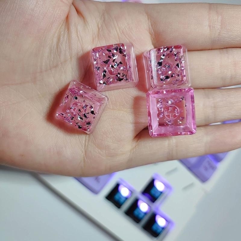 Keyboard Gaming Transparent - 587B غطاء مفاتيح بإضاءة خلفية من