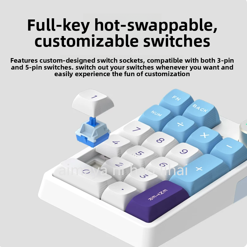 Gaming Keyboard Mini Mechanical - لوحة مفاتيح ميكانيكية لاسلكية Kzzi K20