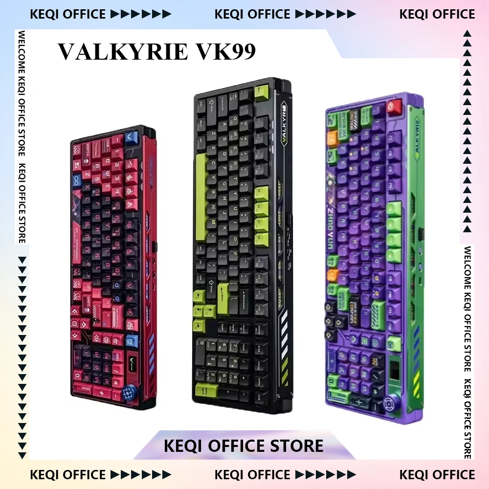 Gaming Keyboard Hot Swappable - VALKYRIE VK99 لوحات المفاتيح الميكانيكية RGB