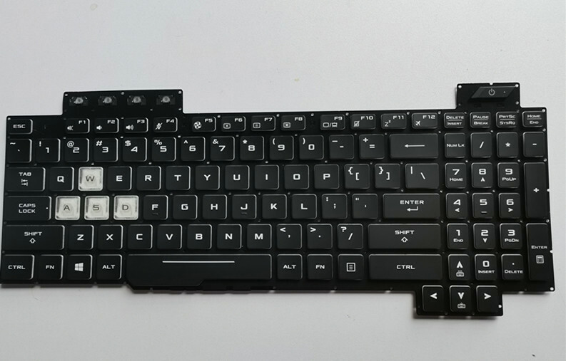 Gaming Keyboard Backlit - لوحة مفاتيح بيضاء مضاءة خلفيًا باللغة
