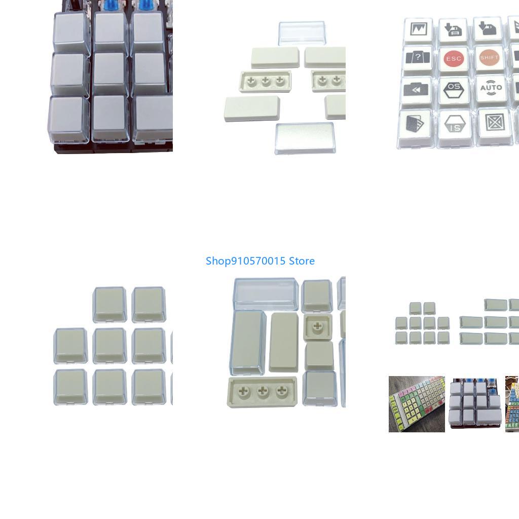 Keyboard Gaming Transparent - B95C ABS غطاء مفاتيح شفاف مزدوج