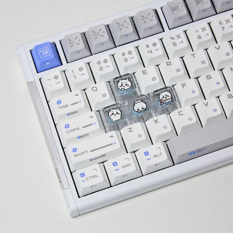 Gaming Keyboard Backlit - أغطية مفاتيح شفافة مصنوعة يدويًا من