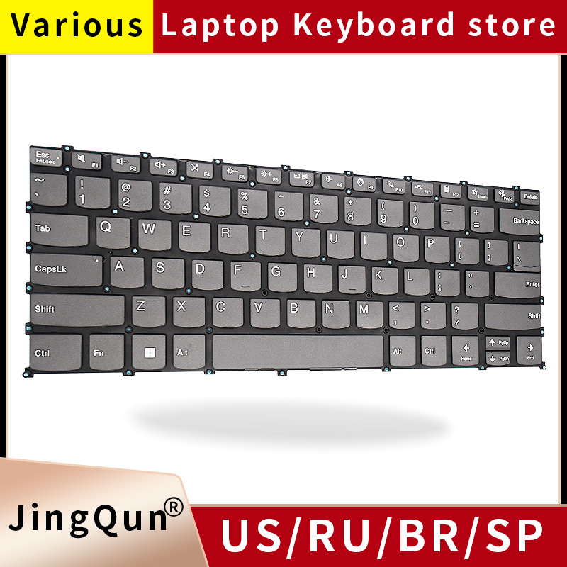 Gaming Keyboard Backlit - المملكة المتحدة الإسبانية PT-BR البرازيل الخلفية