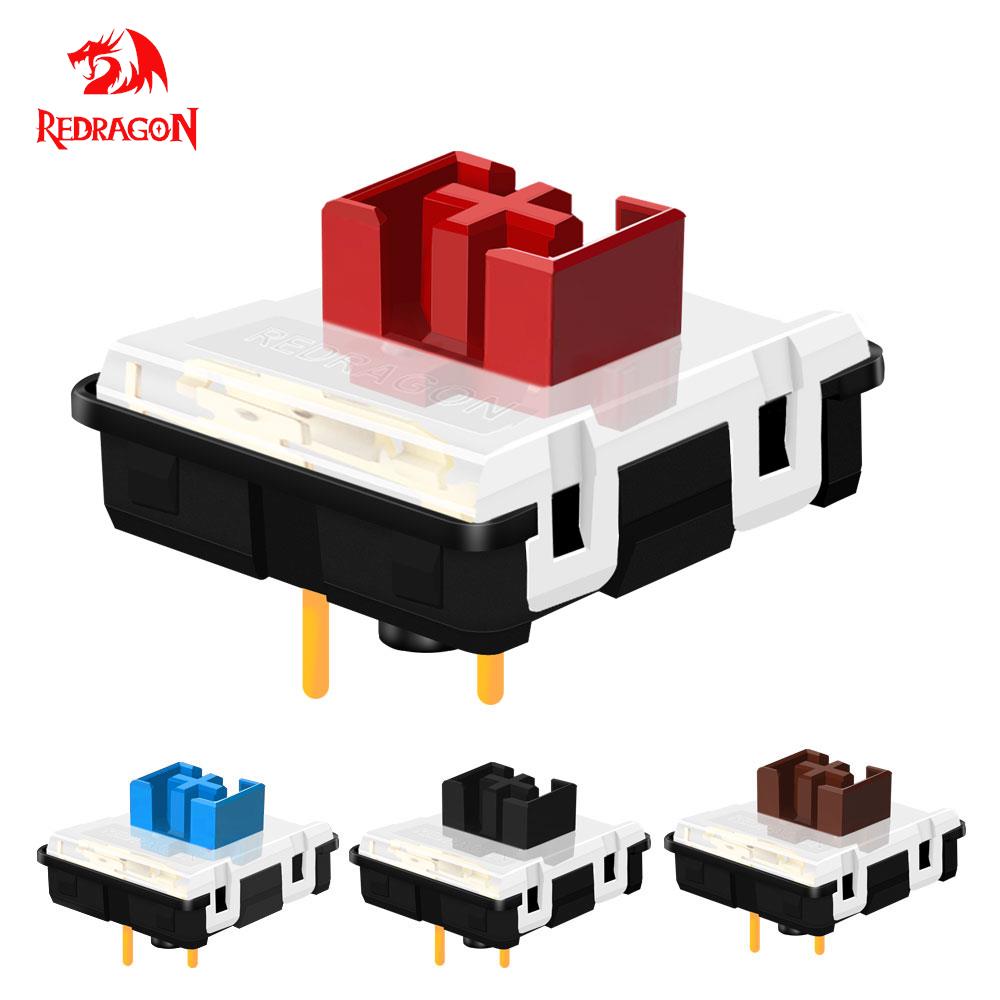Keyboard Gaming Blue Switch - لوحة مفاتيح ميكانيكية صامتة من REDRAGON