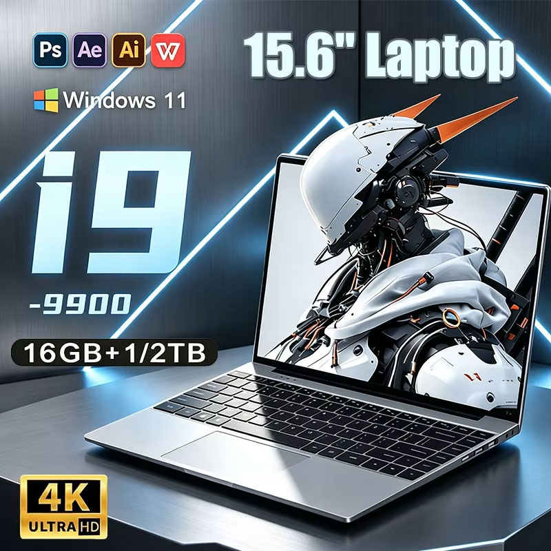 Gaming Keyboard Backlit - كمبيوتر محمول جديد بشاشة 15.6 بوصة،