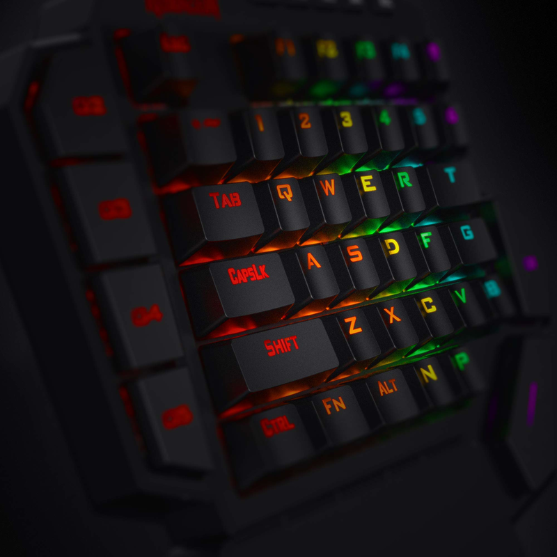 لوحة مفاتيح الألعاب الميكانيكي - مراجعة Gaming Keyboard Half وسعره