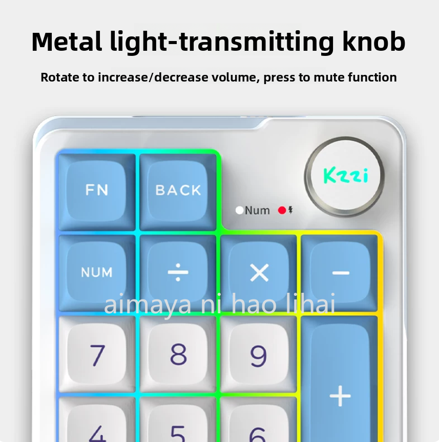 لوحة مفاتيح ميكانيكية لاسلكية  - مراجعة Gaming Keyboard Mini Mechanical وسعره