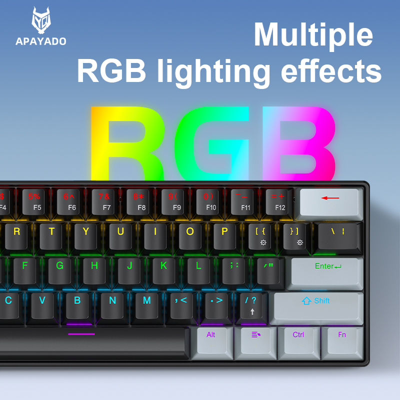 لوحة مفاتيح ميكانيكية صغيرة من - مراجعة Gaming Keyboard Hot Swappable وسعره