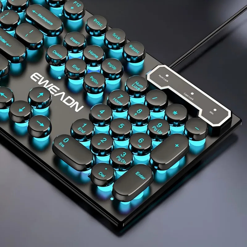 مجموعة لوحة مفاتيح وماوس بتصمي - مراجعة Gaming Keyboard Backlit وسعره