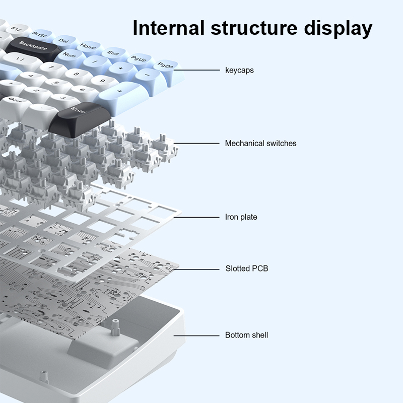 لوحة مفاتيح ميكانيكية لاسلكية  - مراجعة Gaming Keyboard Hot Swappable وسعره