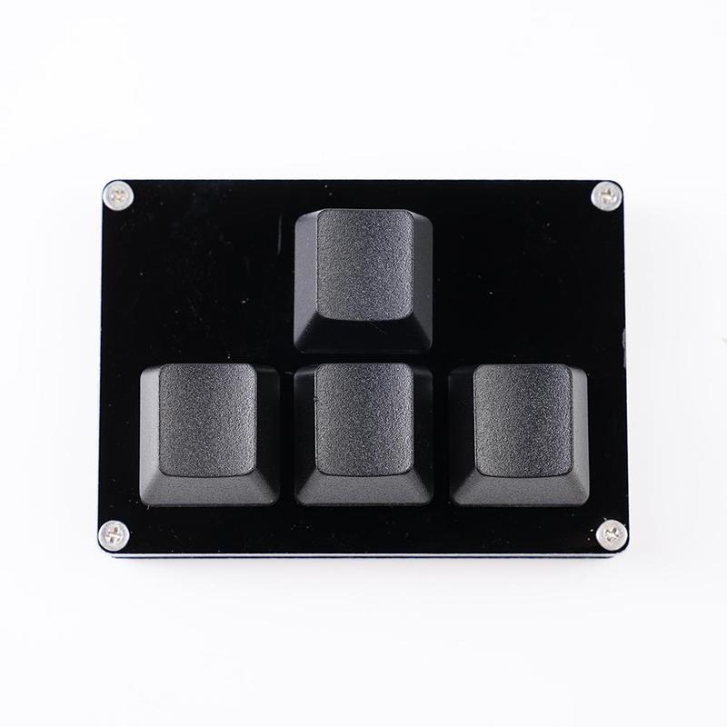 4 مفاتيح صغيرة لوحة المفاتيح ا - مراجعة Gaming Keyboard Mini Mechanical وسعره