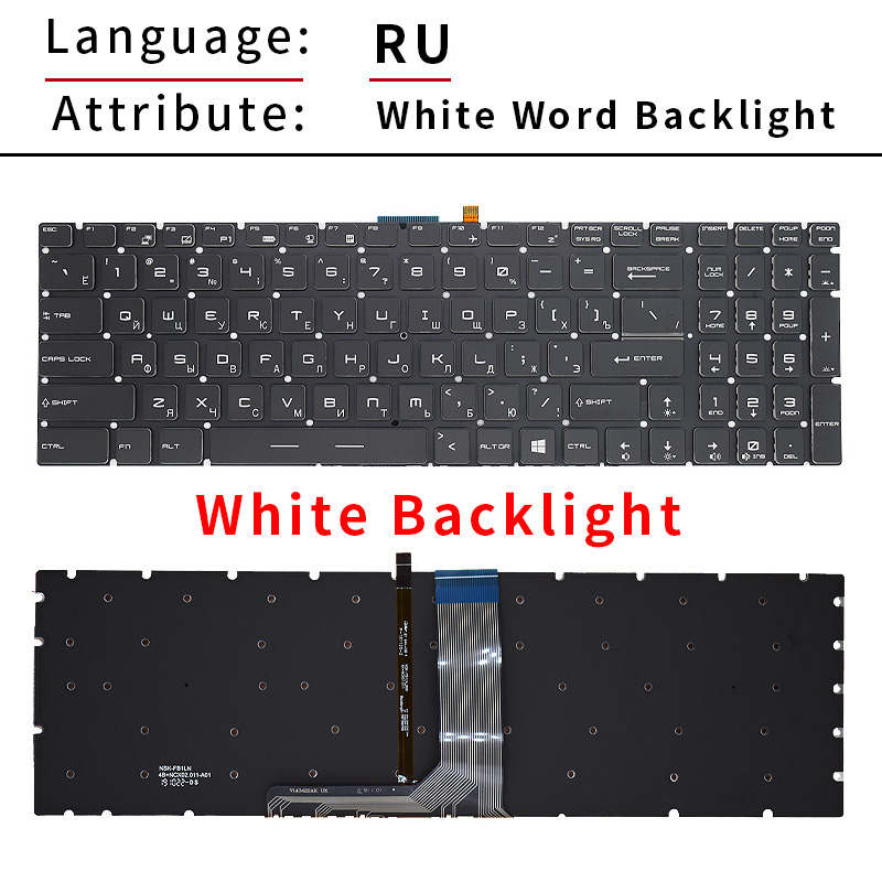 الولايات المتحدة/RU/SP/FR/TR/A - مراجعة Gaming Keyboard Backlit وسعره