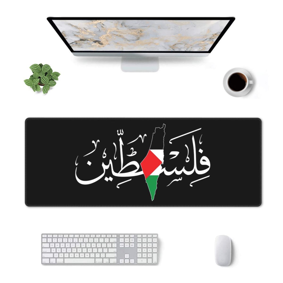 بساط فأرة كبير بتصميم الخط الع - مراجعة Gaming Keyboard Name وسعره