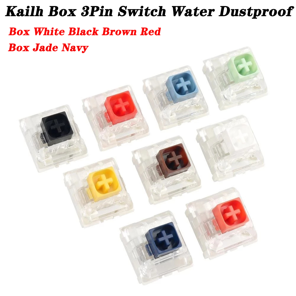 Kailh BOX Mx مفاتيح أبيض أحمر  - مراجعة Keyboard Gaming Blue Switch وسعره