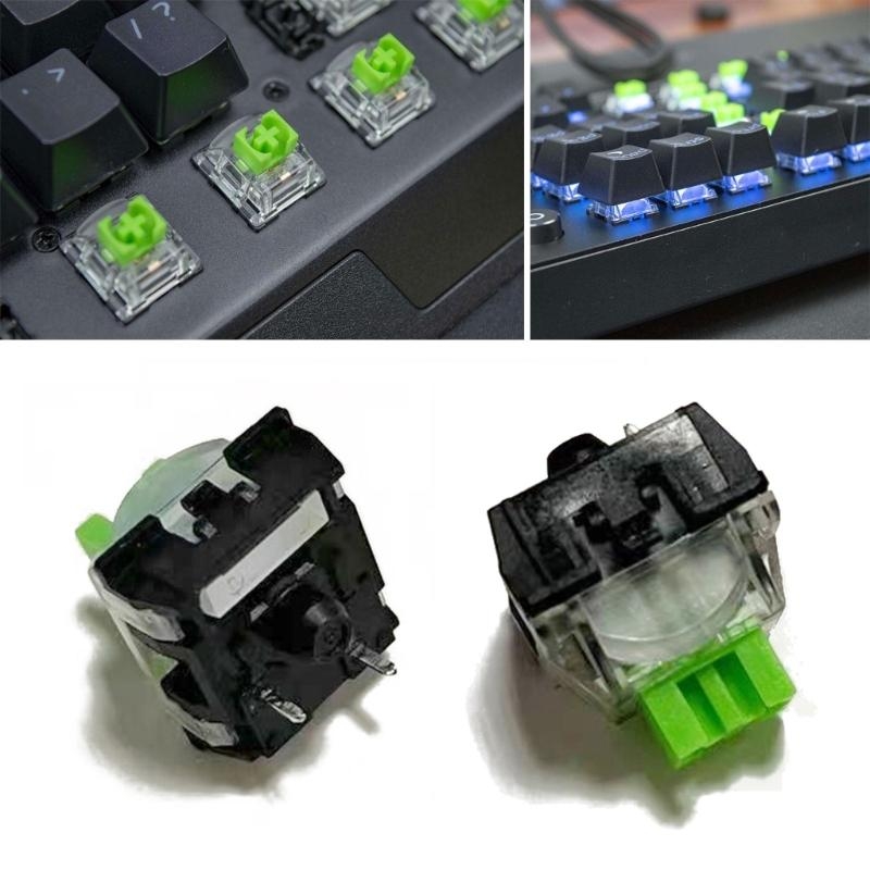 2 قطعة مفاتيح خضراء للوحة مفات - مراجعة Gaming Keyboard Ergo وسعره
