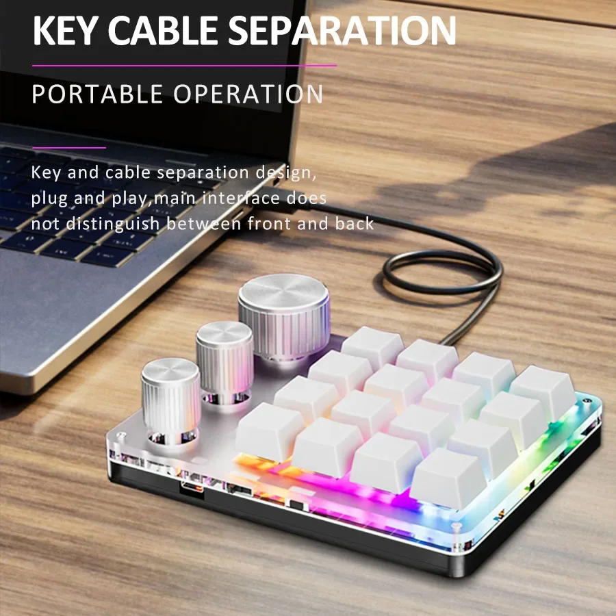 لوحة مفاتيح ألعاب ميكانيكية لا - مراجعة Gaming Keyboard Mini Mechanical وسعره