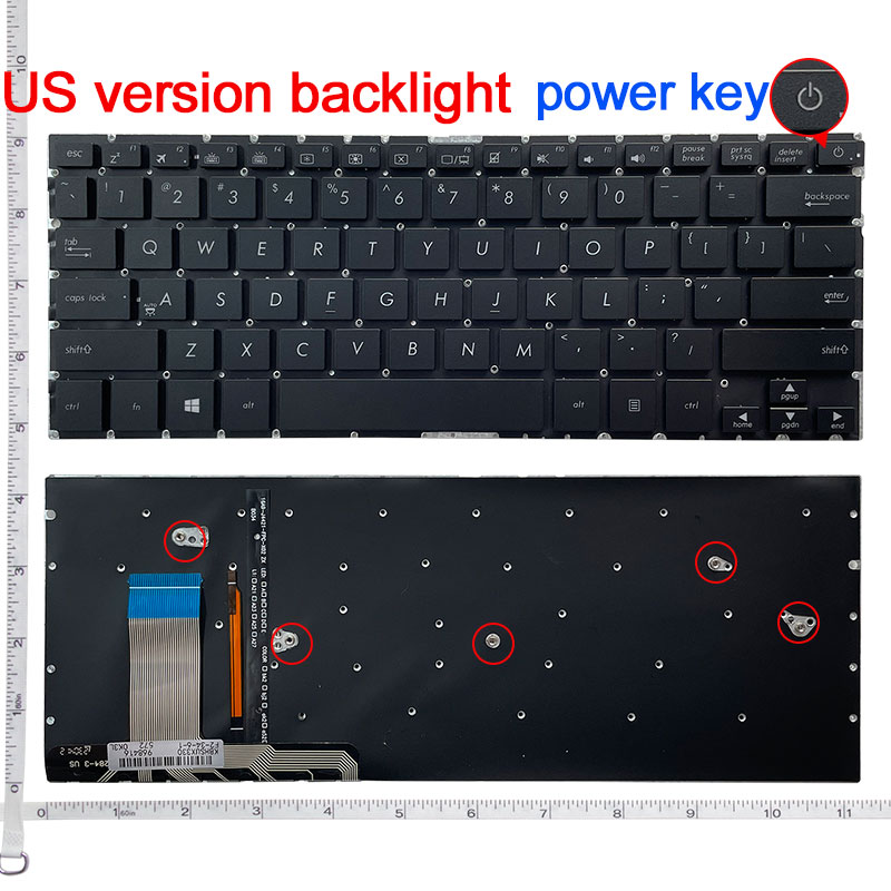 لوحة مفاتيح سوداء جديدة للكمبي - مراجعة Gaming Keyboard Backlit وسعره