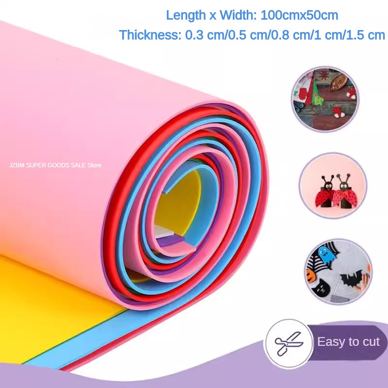 100x50 سنتيمتر الملونة إيفا رغ - مراجعة Pe Foam Sheet وسعره